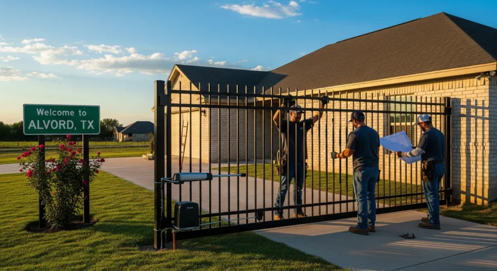 Gate Installation In Alvord